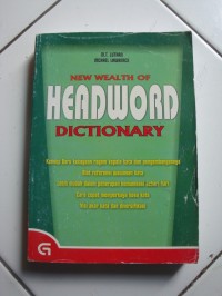 Image of New Wealth Of Headfword Dictionary