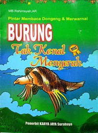 Image of Pintar Membaca Dongeng & Menwarnai: Burung Elang Tak Kenal Menyerah