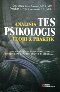 Image of ANALISIS TES PSIKOLOGIS TEORI & PRAKTIK