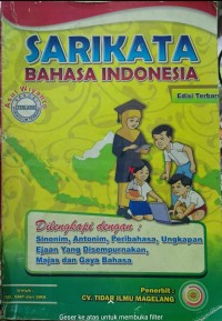 Image of Sarikata Bahasa Indonesia
