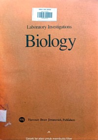 Image of Laboratory Investigations Biology