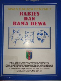 Image of Awas Bahaya Penyakit : Rabies dan Rama Dewa