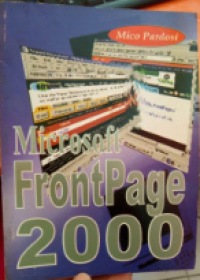 Image of Microsoft Frontpage 2000