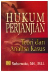 Image of Hukum Perjanjian : Teori dan Analisa Kasus